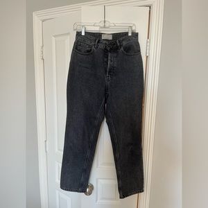 Everlane Curvy 90’s Cheeky Jeans Washed Black